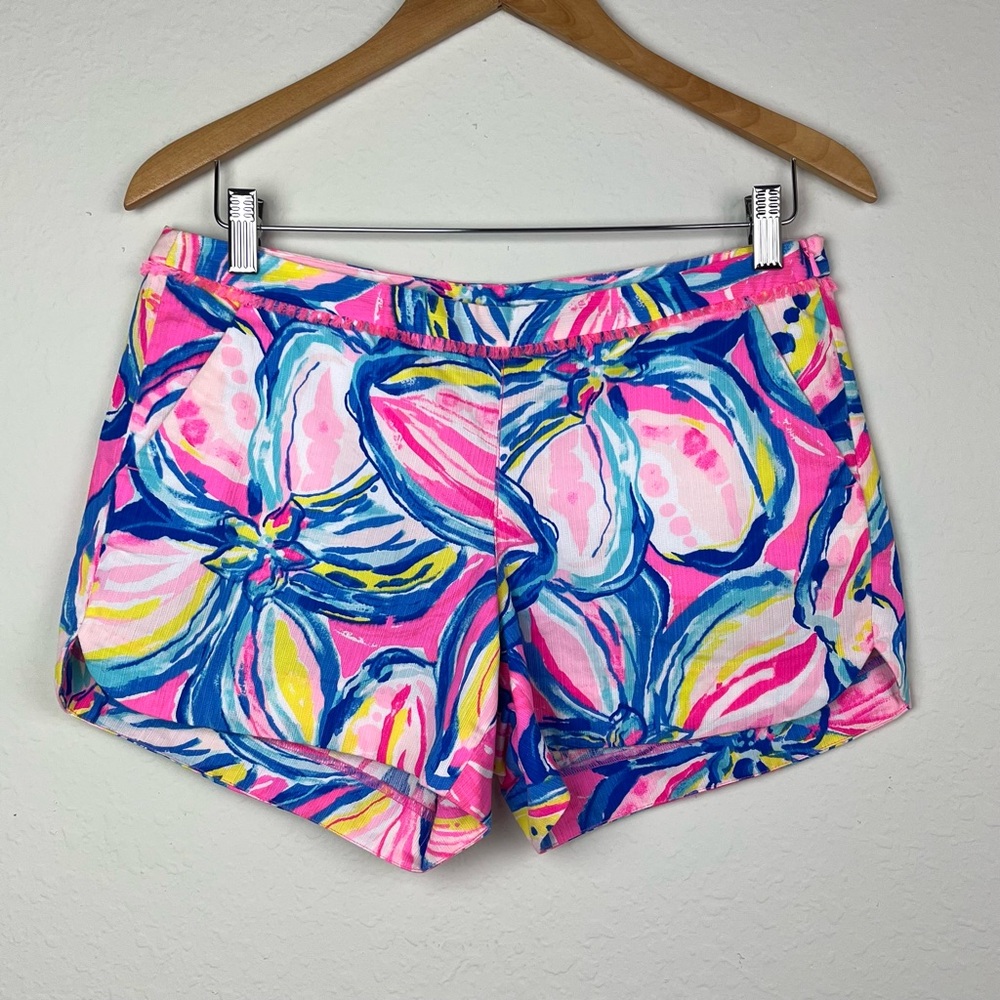 Lilly Pulitzer Bright Floral Print Shorts